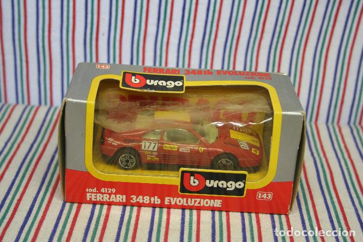Coches a escala: COCHE FERRARI 348 TB EVOLUZIONE DE BURAGO