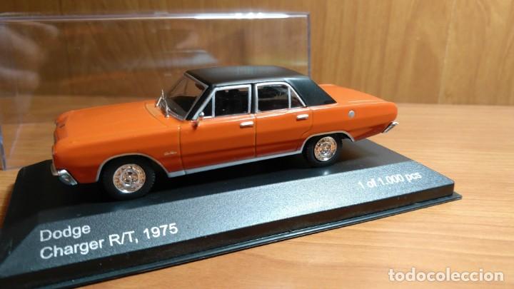 Auto in scala: DODGE CHARGER R/T 1975, EDICION LIMITADA, WITHEBOX, ESCALA 1:43, NUEVO