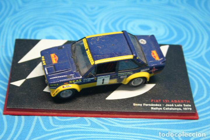 Voitures &agrave; l'&eacute;chelle: FIAT 131 ABARTH BENY FERNANDEZ - JOSE LUIS SALA RALLYE CATALUNYA 1979