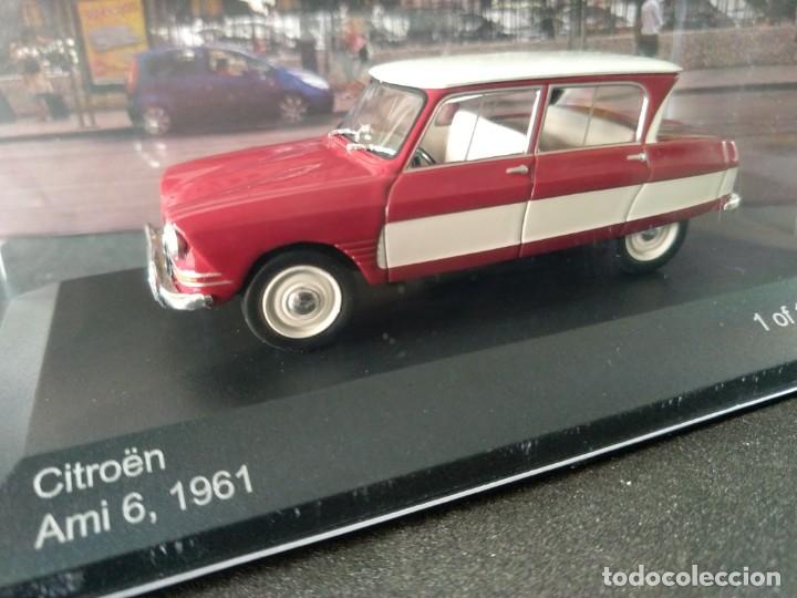 Coches a escala: CITROEN AMI 6  1961 ,  IXO -WHITEBOX,  ESCAL 1/43,  EDICION LIMITADA, NUEVO