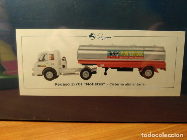 Auto in scala: PEGASO Z701 MOFLETES,  CISTERNA ALIMENTARIA  1/43  SALVAT,  NUEVO