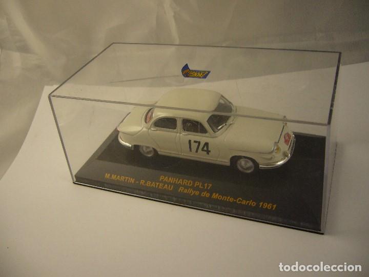 Voitures &agrave; l'&eacute;chelle: PANHARD PL17 RALLYE DE MONTECARLO 1961 M.MARTIN - R.BATEAU ESCALA 1:43 DE ALTAYA EN SU CAJA