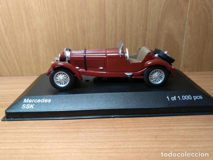 Auto in scala: MERCEDES  SSK,   1/43,  DE WHITEBOX,   EDICION LIMITADA,  NUEVO