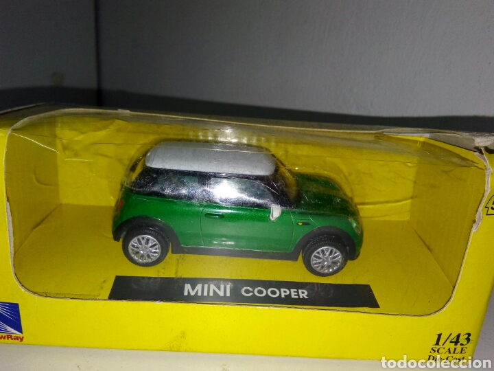 Auto in scala: Mini cooper nuevo 1/43