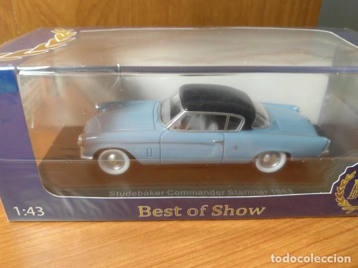 Coches a escala: STUDEBAKER COMMANDER STARLINER, 1953, 1/43 DE BoS, NUEVO, EDICION LIMITADA.