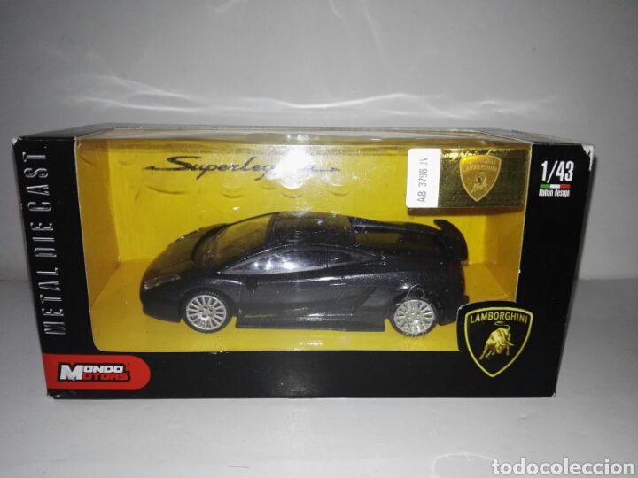 Coches a escala: Lamborghini Superleggera Black/Negro - Mondo Motors 1:43