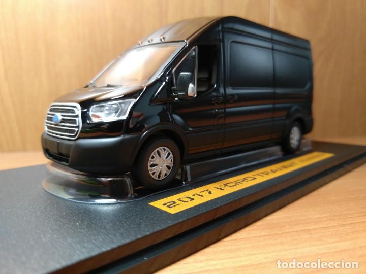 Coches a escala: FORD TRANSIT 250, 2017, TECHO ELEVADO, NEGRA , GREENLIGHT, 1/43, NUEVO