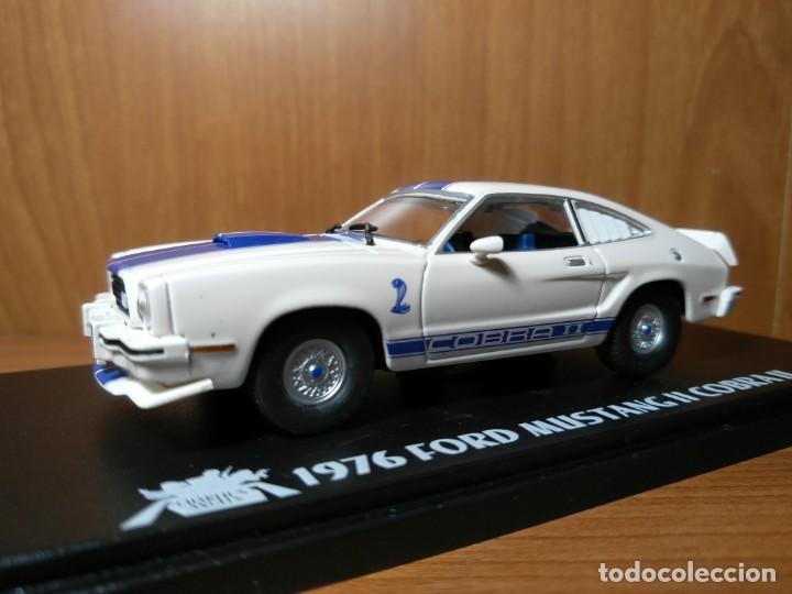 Coches a escala: FORD MUSTANG II COBRA II, 1976, ANGELES DE CHARLIE, -CHARLIE'S ANGELS-, 1/43, Greenligth.