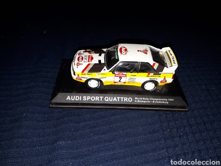 Voitures &agrave; l'&eacute;chelle: AUDI SPORT QUATTRO WORLD RALLY CHAMPIONSHIP 1984 ALTAYA 1:43