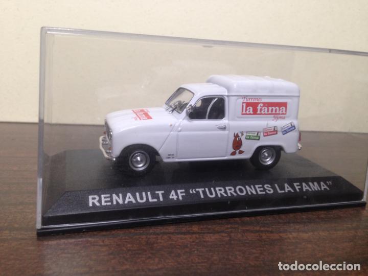 Voitures &agrave; l'&eacute;chelle: COCHE FURGONETA ESCALA 1:43 ALTAYA RENAULT 4F TURRONES LA FAMA . NUEVO EN CAJA ORIGINAL