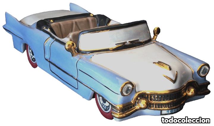 Voitures &agrave; l'&eacute;chelle: CADILLAC 1955 EL DORADO de porcelana