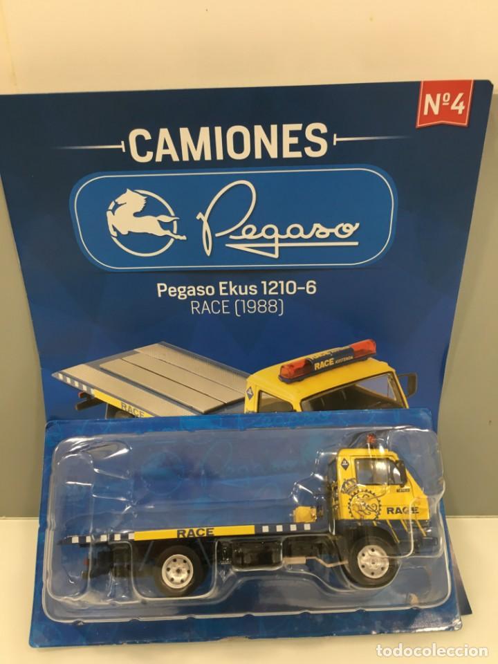 Voitures &agrave; l'&eacute;chelle: Cami&oacute;n PEGASO EKUS 1210-6 RACE (1988). Escala 1/43