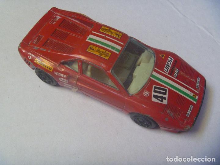 Auto in scala: MINIATURA DE COCHE DE CARRERAS : FERRARI GTO ,. DE URAGO , MADE IN ITALY