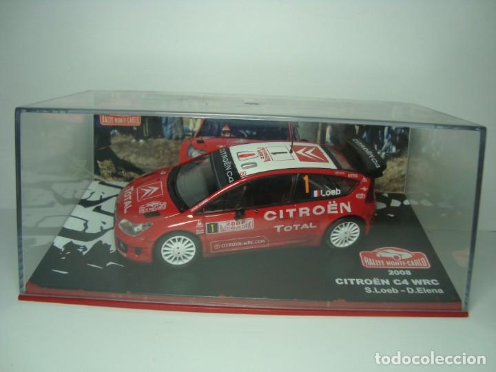 Coches a escala: CITROEN C4 RALLYE WRC DE IXO ALTAYA 1,43 NUEVO EN SU CAJA