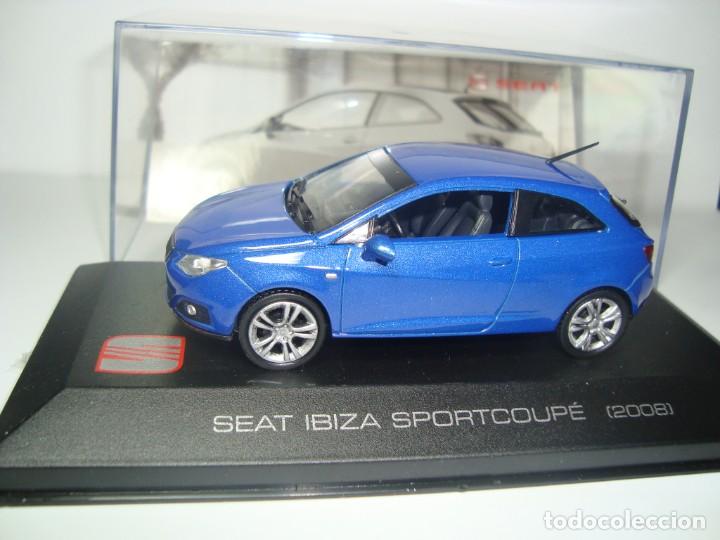 Coches a escala: SEAT CUPRA IBIZA SPORT COUPE DE IXO ALTAYA SALVAT 1,43 NUEVO EN SU CAJA