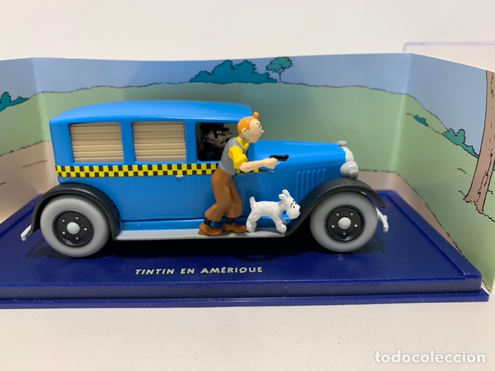Taxi Checker Tintin en America Coleccion Coches de Tintin