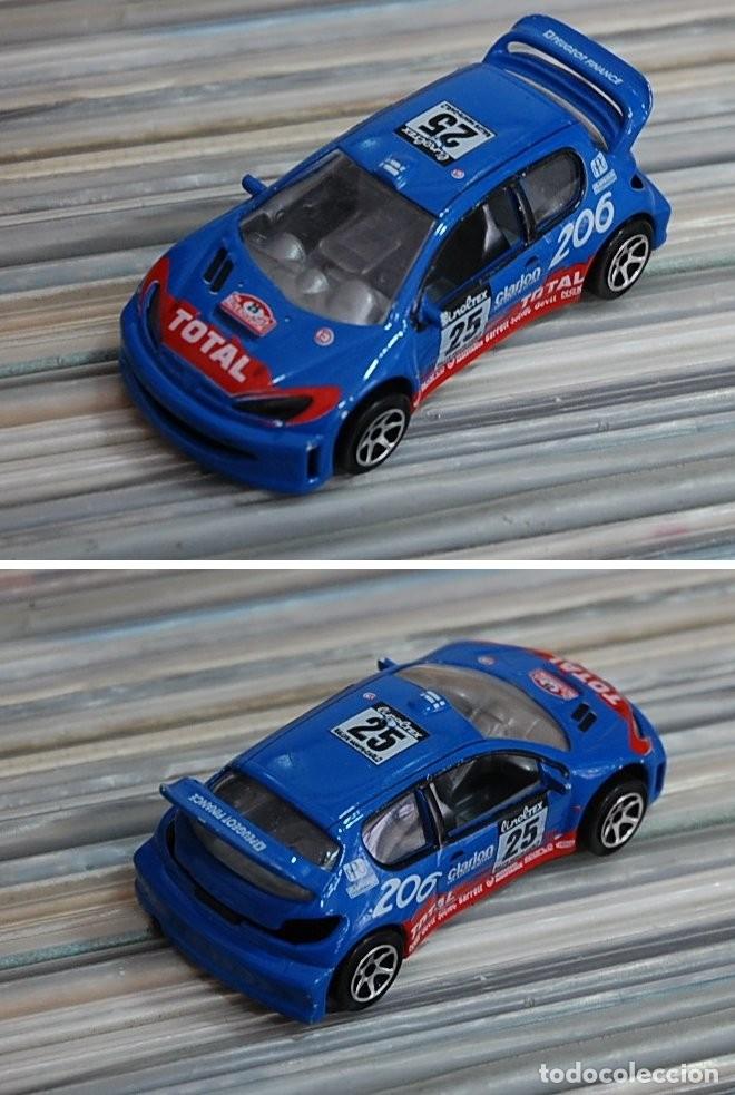 Coches a escala: LMV - Peugeot 206 WRC, escala 1/43, made in Spain