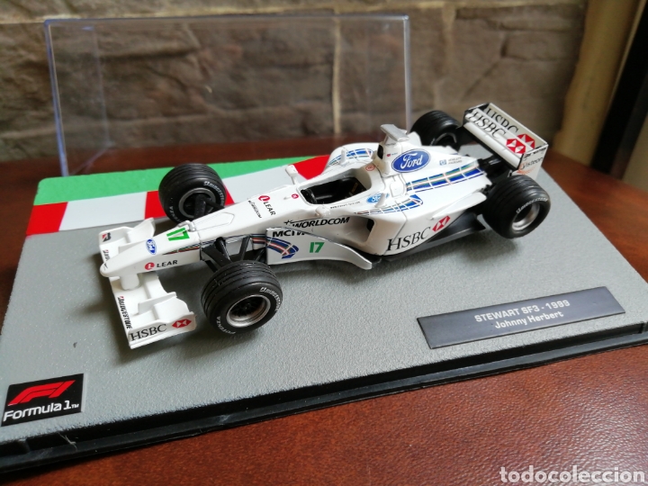 Voitures &agrave; l'&eacute;chelle: Stewart SF1 Johnny Herbert 1999 escala 1:43