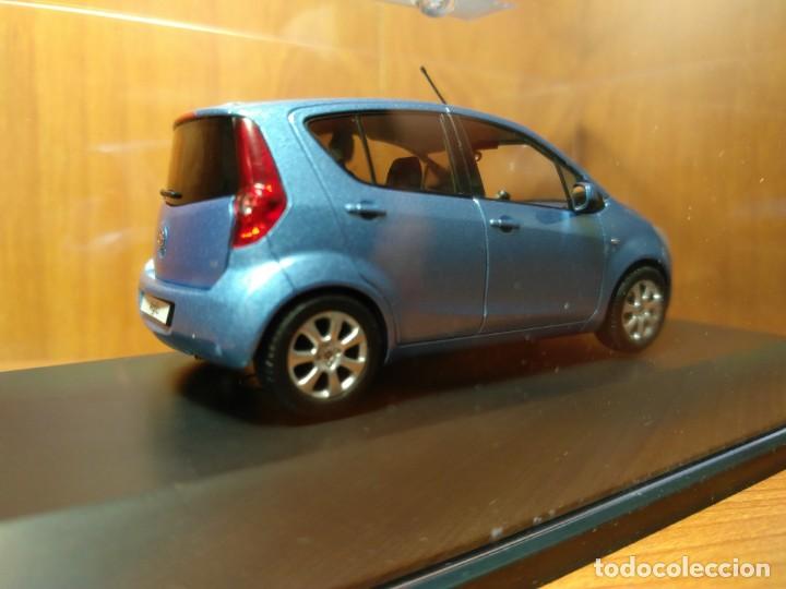 Modelo De Coche Opel Vauxhall Agila distribuidor promo Azul 1:43 tamaño Shuco ejemplo T3 