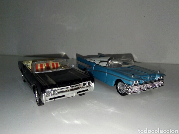 Carros em escala: Coches americanos Olsmobil i buic 1/43 como nuevos