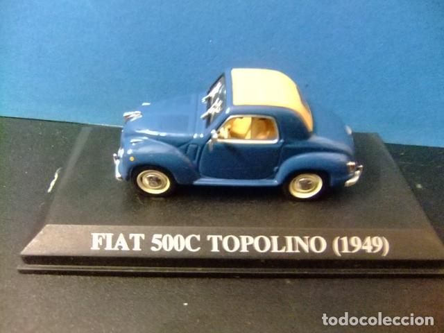 Coches a escala: FIAT 500 C TOPOLINO 1949