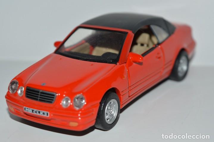 Carros em escala: MERCEDES BENZ CLK CABRIOLET ESCALA 1:43