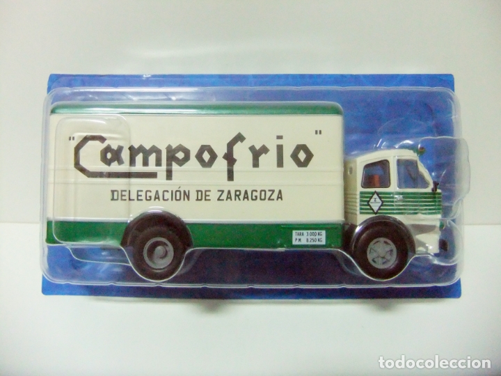 Auto in scala: CAMI&Oacute;N PEGASO 1060 CABEZ&Oacute;N CAMPOFR&Iacute;O 1964 + FASC&Iacute;CULO N&ordm; 1 SALVAT ESCALA 1:43 - MATR&Iacute;CULA ZARAGOZA