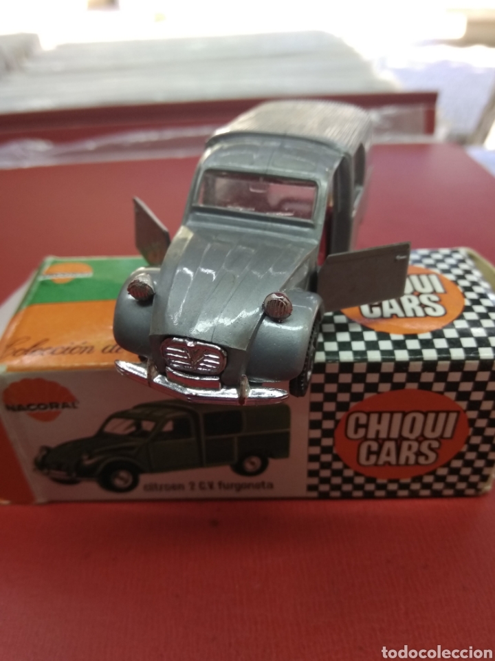 Nacoral Chiqui Cars 1/43 – Citroën 2CV AK Fourgonnette – Gris – Neuf