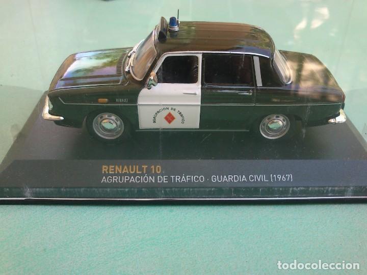 Voitures &agrave; l'&eacute;chelle: IXO ALTAYA RENAULT 10 AGRUPACION DE TRAFICO GUARDIA CIVIL (1967 1/43 METAL NUEVO EN SU CAJA ORIGINAL