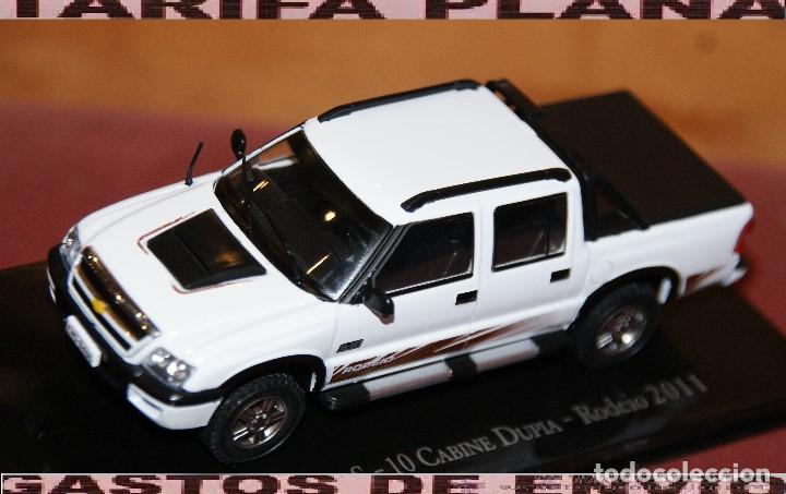 Coches a escala: CHEVROLET S-10 CABINE DUPLA RODEIO 2011 ESCALA 1:43 ALTAYA EN CAJA