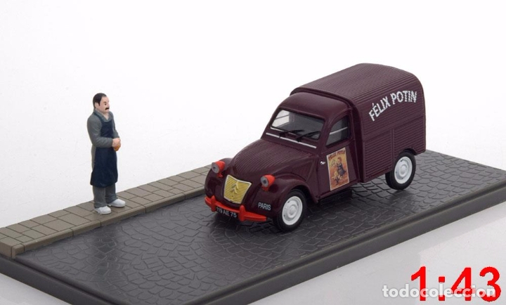 Coches a escala: Citroen 2cv escala 1:43