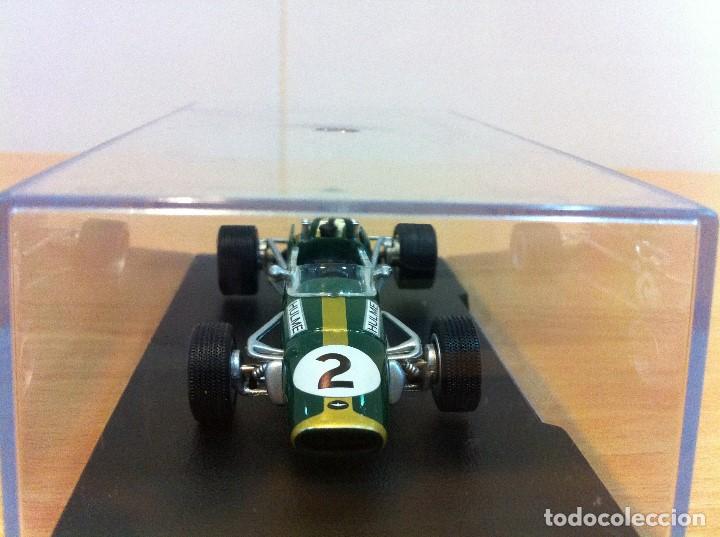 Coches a escala: F1 GRAND PRIX F&Oacute;RMULA 1 - BRABHAM REPCO BT 24 (1967) - DENIS DENNY HULME. IXO RBA, 1/43