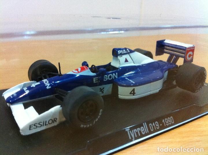 Coches a escala: F1 GRAND PRIX F&Oacute;RMULA 1 - TYRRELL 019 (1990) - JEAN ALESI. IXO RBA, 1/43