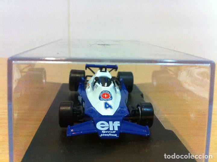 Voitures &agrave; l'&eacute;chelle: F1 GRAND PRIX F&Oacute;RMULA 1 - TYRRELL 008 (1978) - PATRICK DEPAILLER. IXO RBA, 1/43
