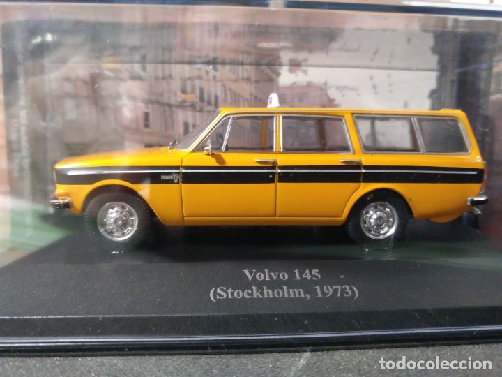 Carros em escala: VOLVO 145 , TAXI, STOCKHOLM, 1973, IXO-ALTAYA, 1/43, NUEVO