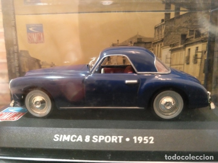 Auto in scala: SIMCA 8 SPORT, 1952, IXO-ALTAYA, 1/43, NUEVO