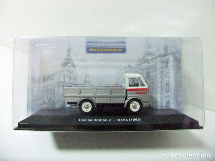 Auto in scala: FADISA ROMEO 2 IBERIA 1965 SALVAT ESCALA 1:43 CAMI&Oacute;N REPARTO Y SERVICIO - FURGONETA PICKUP PICK UP