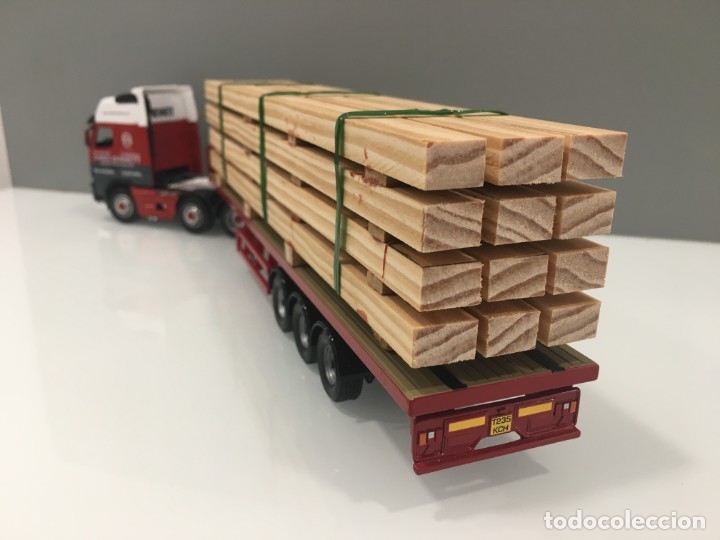 Coches a escala: CARGA DE MADERA PARA CAMIONES A ESCALA - Foto 3