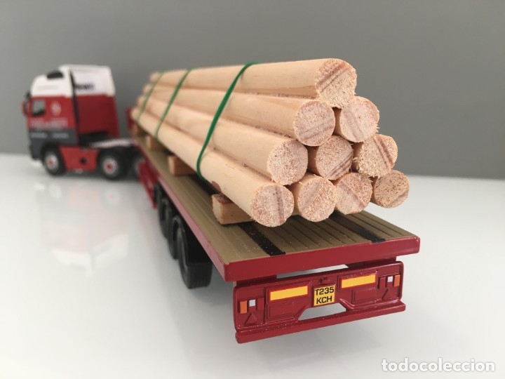 Coches a escala: CARGA DE MADERA PARA CAMIONES A ESCALA - Foto 3