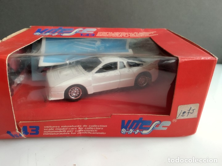 Coches a escala: antigua coche en caja lancy rally totip