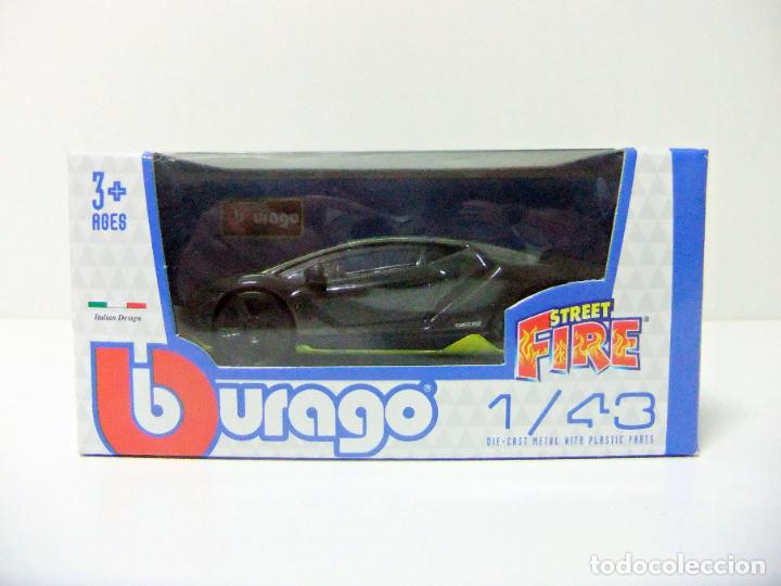 Coches a escala: LAMBORGHINI CENTENARIO - BURAGO BBURAGO STREET FIRE ESCALA 1:43 COCHE AUTOM&Oacute;VIL SUPERDEPORTIVO LUJO