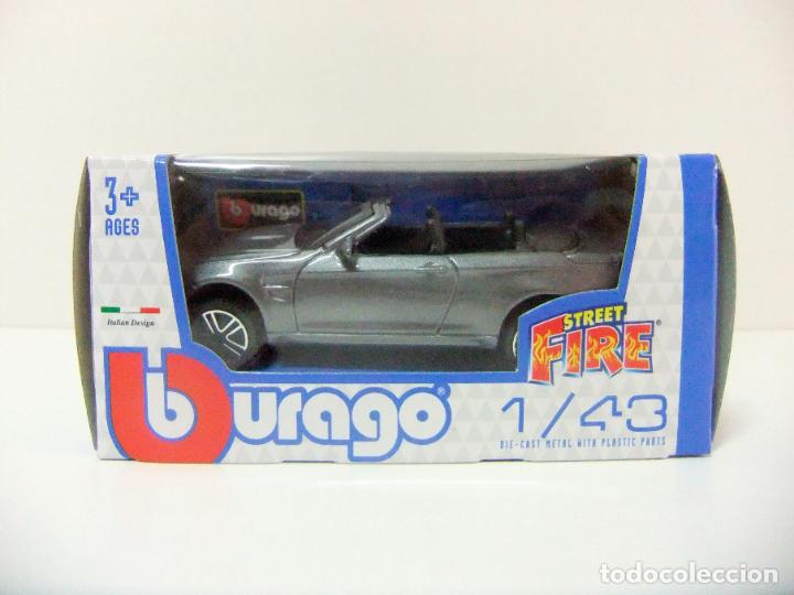 Auto in scala: BMW M4 - BURAGO BBURAGO STREET FIRE ESCALA 1:43 - COCHE AUTO CABRIO MINIATURA TOY CAR CONVERTIBLE