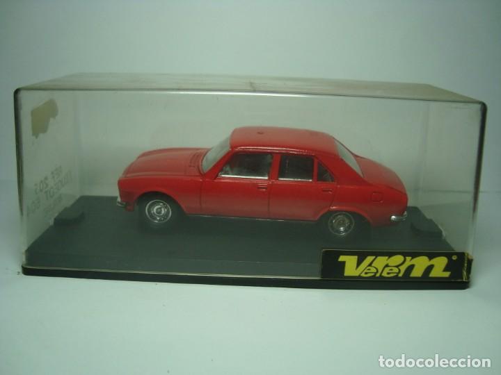 Coches a escala: PEUGEOT 504 DE VEREM SOLIDO SERIE 10 1,43 CON SU CAJA ORIGINAL