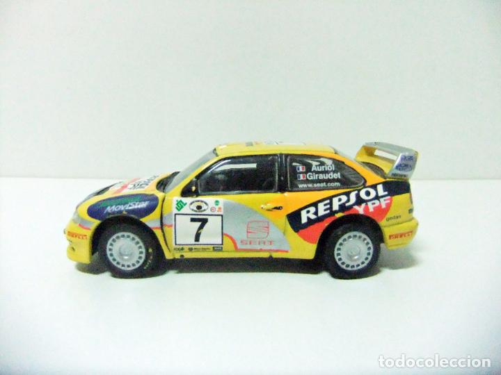 Voitures &agrave; l'&eacute;chelle: SEAT CORDOBA WRC SAFARI RALLY 2000 AURIOL GIRAUDET #7 - IXO ALTAYA ESCALA 1:43 COCHE RALLYE