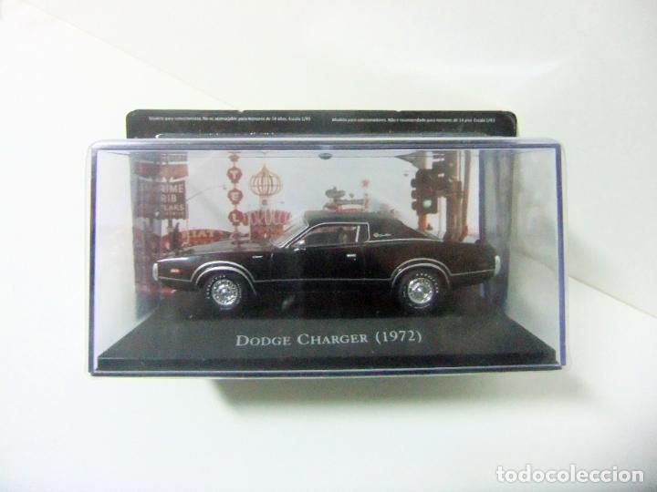 Auto in scala: DODGE CHARGER 1972 - AMERICAN CARS ALTAYA ESCALA 1:43 - MATR&Iacute;CULA TEXAS COCHE NEGRO AUTO MUSCLE CAR