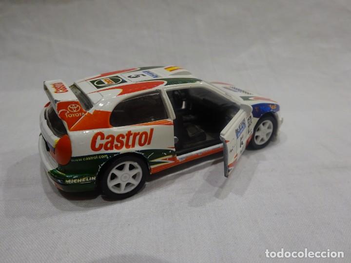 Miniature Voiture Toyota Corolla WRC Shell N°1 - Defa Rally 1998, Hagstrom, échelle 1/43