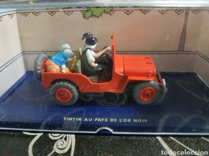 Coches a escala: Coche Tintin 1:43 Tintin au pays de l'or noir