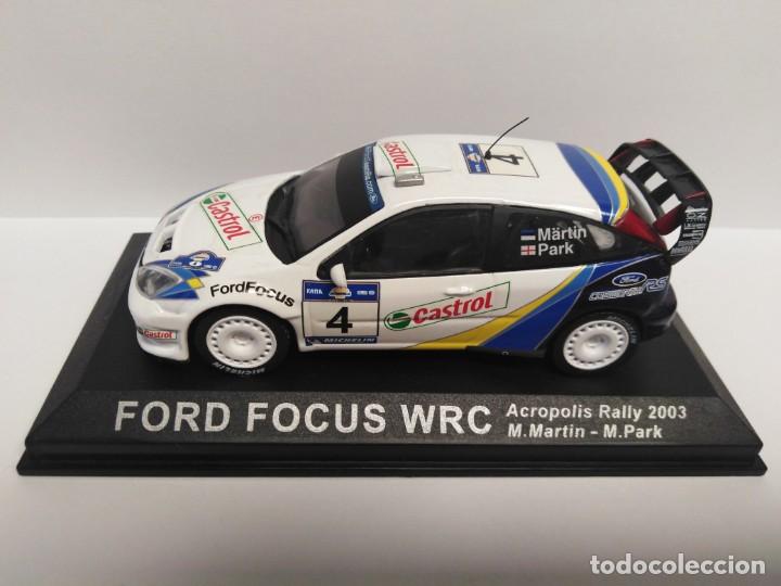 Model Cars: Ford Focus WRC. Acr&oacute;polis Rally 2003