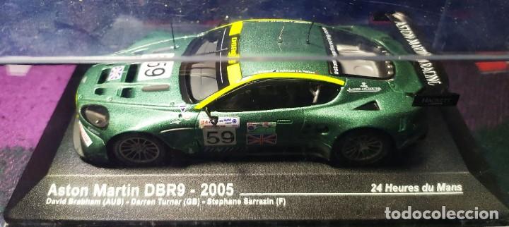 Auto in scala: ASTON MARTIN DBR9 2005. 24HORAS DE LE MANS COCHE A ESCALA