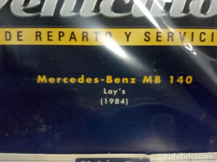 SSP15 1/43 SALVAT véhicules Livraison ESPAGNE : Mercedes-Benz MB140 Lay's Matuta